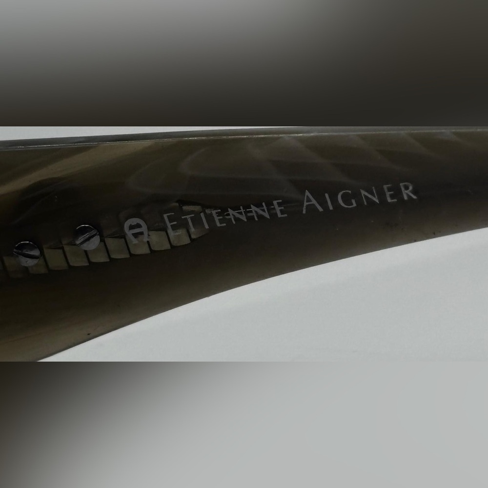 Etienne Aigner EA-Soleil Gold Oval Sunglasses Frames Only - Picture 7 of 8